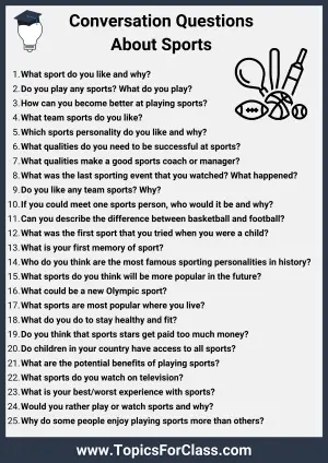 Questions About Sports
