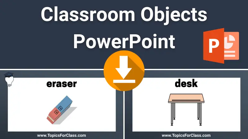 Classroom Objects PowerPoint