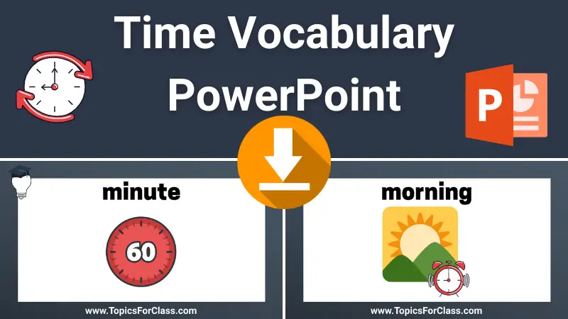 Time Vocabulary PowerPoint