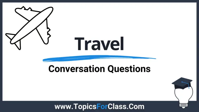 30 Conversation Questions About Travel