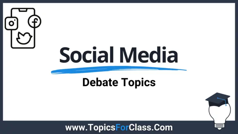 20 Debate Topics About Social Media