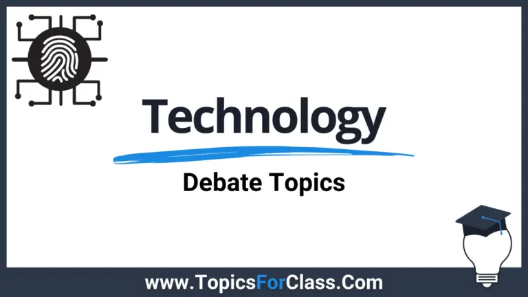 20 Interesting Debate Topics About Technology