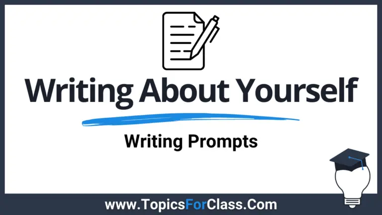30 Writing Prompts For Writing About Yourself