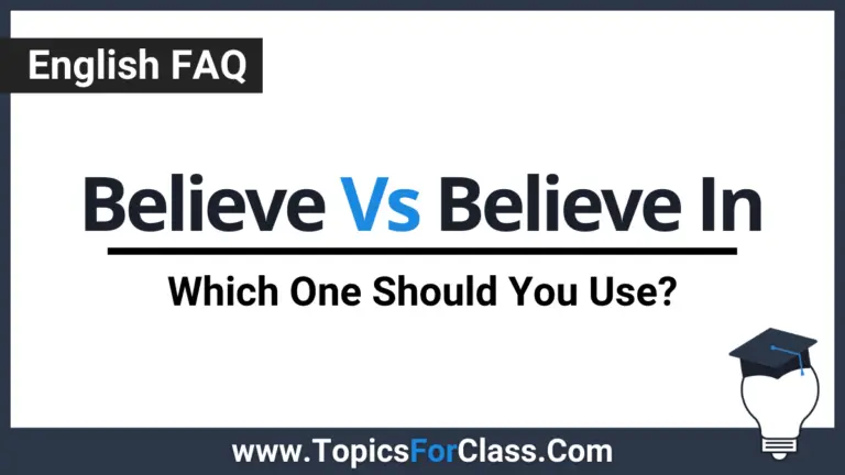 Believe Vs Believe In | Which One Should You Use?